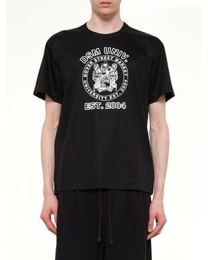 DSM KEI NINOMIYA Dsm Univ' T-Shirt - Black