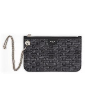 Moreau Saint Tropez Marina Pouch, 100% Cotton - Black