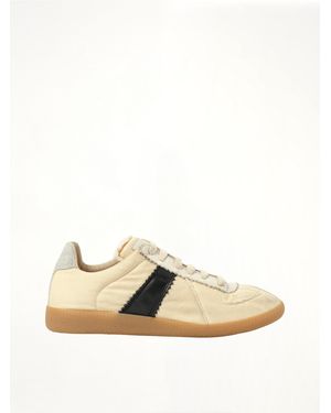 Maison Margiela Replica Trainers, 100% Cotton - Natural