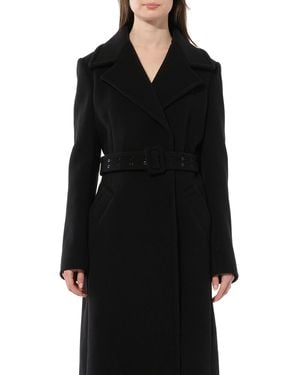 Emilio Pucci Coat And Belt - Black