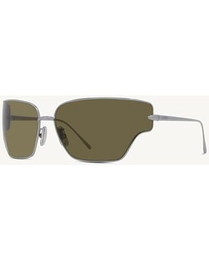 Loewe Lw40150U 7014N Metal Sunglasses - Natural