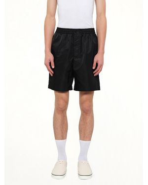 Ami Paris Ami De Coeur Stud Shorts - Black