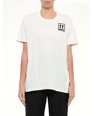 Off-White c/o Virgil Abloh Stripes T-Shirt - White