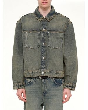 Represent Denim Trucker - Grey