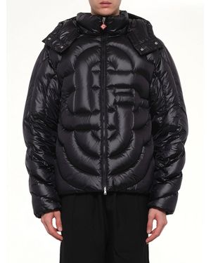 CASABLANCA Quilted Puffer Jacket - Black