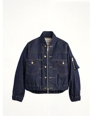 Sacai X Levi's Denim Blouson - Blue