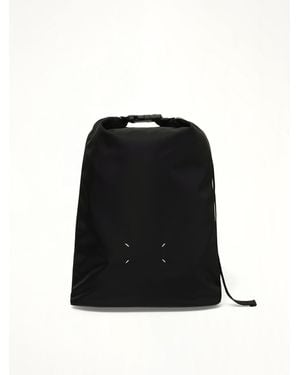 Maison Margiela High Tech Roll Up Backpack - Black