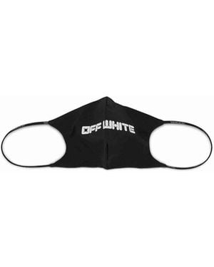 Off-White c/o Virgil Abloh Arrow Font Simple Mask - Black