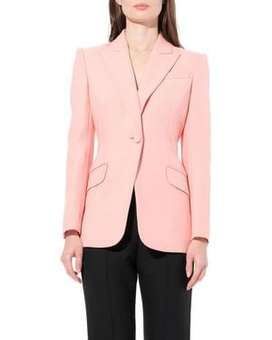 McQueen Straight Shoulder Jacket - Pink