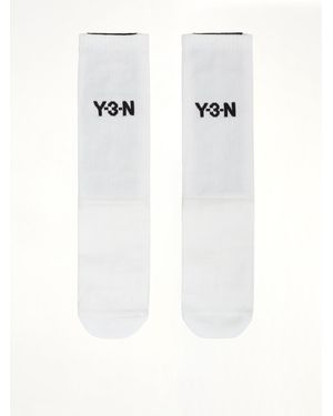 Y-3 X Nbhd Socks Hi - White