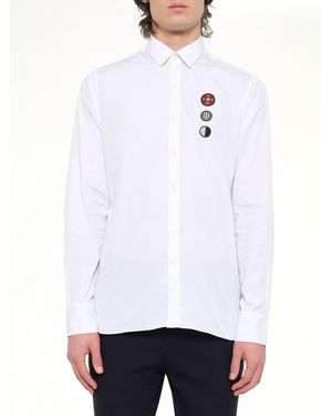 Lanvin Patch Medal 1 Shirt - White