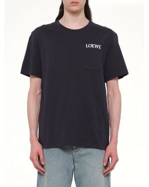 Loewe Relaxed Fit T-Shirt - Black