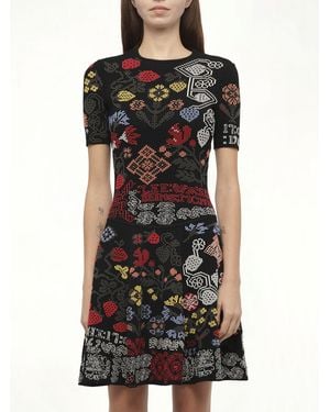 McQueen Knit Dress - Black