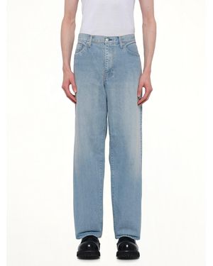 vowels Baggy Fit Denim - Blue