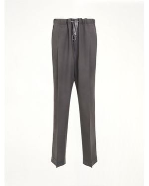 Maison Margiela Wool Trousers - Grey