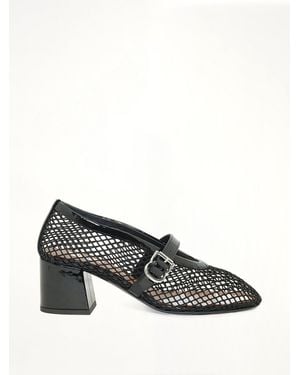 Alaïa Fishnet Pumps H55 - Black