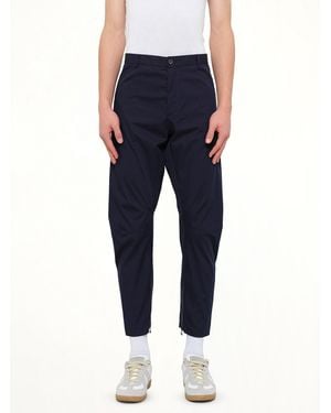 Lanvin Cut Biker Trousers - Blue