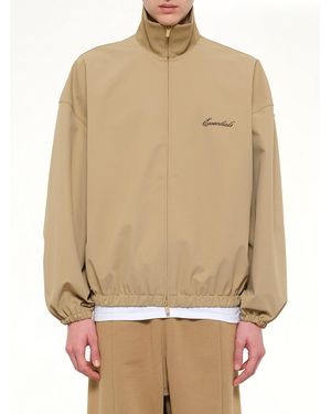 Fear Of God Signature Full Zip Track Jacket - Natural