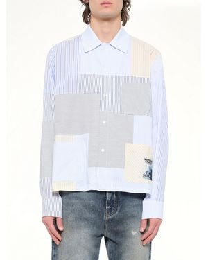 Kidsuper Patchwork Overshirt - White