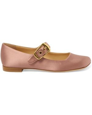 Chloé Polly Flats Sandals, 100% Leather - Pink