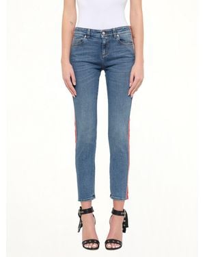 McQueen Kuroki Fit Denim Trousers - Blue