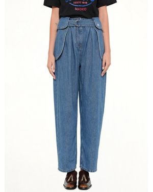 Loewe Cargo Jeans Af - Blue