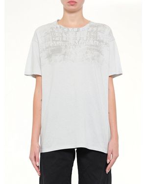 Maison Margiela Numbers Regular T-Shirt - White