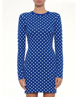 Givenchy Stars Short Dress - Blue