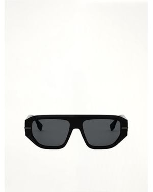 Fendi Fe40142I Acetate Sunglasses - Black
