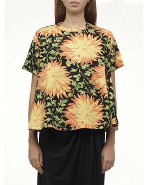 Loewe Trapeze Top, 100% Cotton - Black