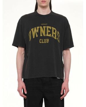 Represent Owners Club T-Shirt - Black