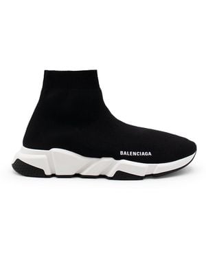 Balenciaga Speed Knit Sock-Style Trainer - Black