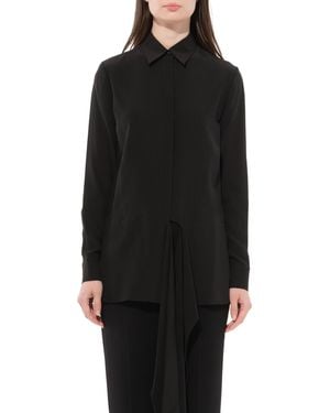 Givenchy Long Sleeve Blouse - Black