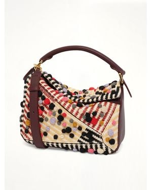 Loewe Puzzle S Dotted - Pink