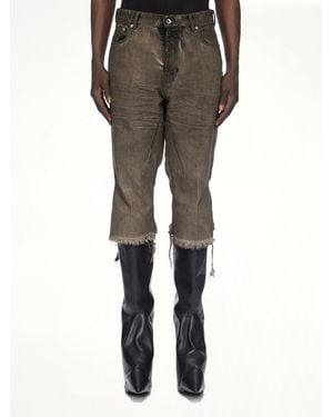 Rick Owens Bolan Cutoffs - Gray