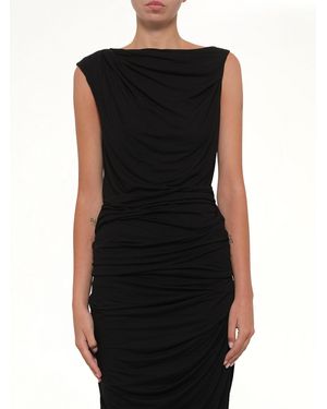 Entire studios Drape Tank - Black