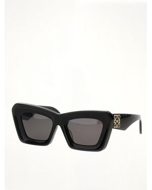 Loewe Lw40145F 5301A Acetate Sunglasses - Black