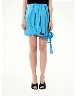 Balenciaga Georgette Skirt - Blue