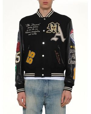 Amiri Varsity Patch Jacket - Black
