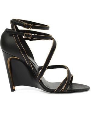 Lanvin Wedge Sandal - Black
