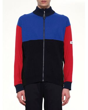 KENZO Colourblock Zip Jacket - Blue
