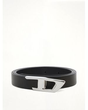 DIESEL B-D Logo 2.0 20 Medium Belt - Black