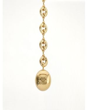 Loewe Donut Chain Belt - Metallic