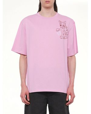 Loewe Louis Wain Loose Fit T-Shirt - Pink