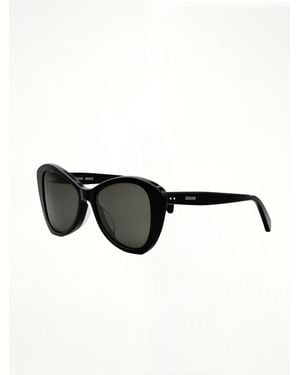 Celine Cl40270U 5501A Acetate Sunglasses - Black