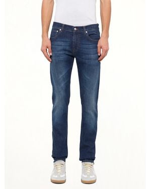 McQueen Stonewash Jeans - Blue