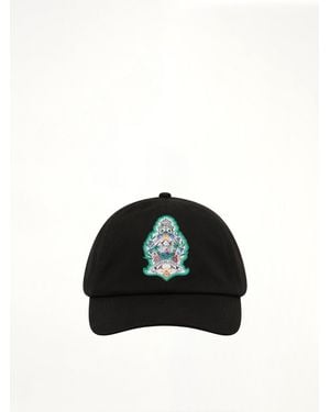 CASABLANCA Hotel Emblem Cap - Black