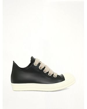Rick Owens Jumbolace Low Trainer - Black