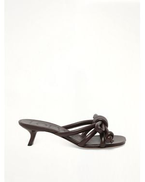 Loewe Flamenco Knot Sandal 45H - Brown