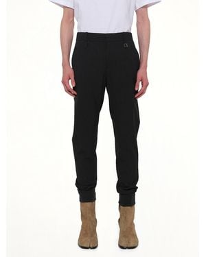 WOOYOUNGMI Cuffed Trouser - Black